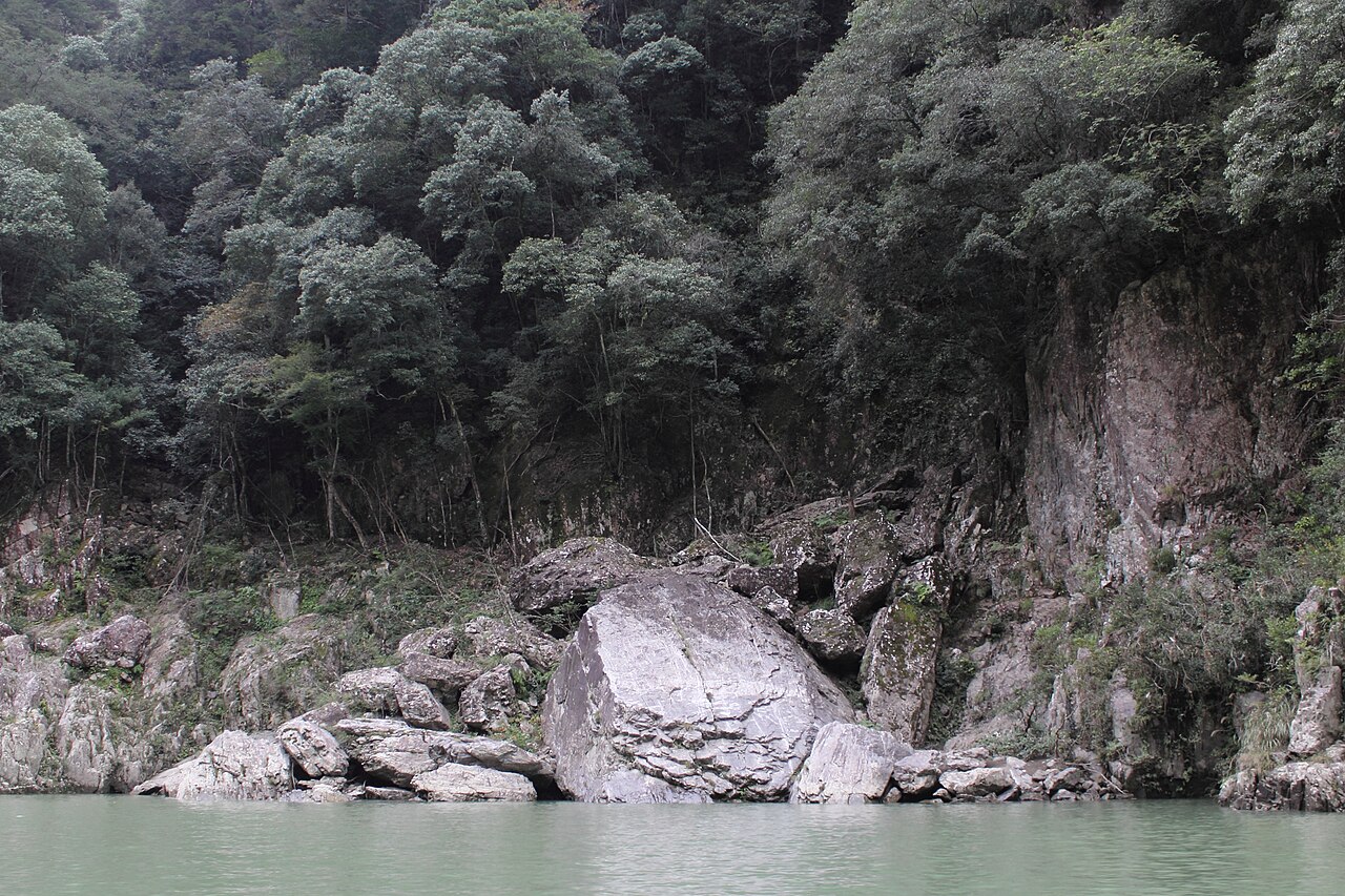 瀞峡の亀岩